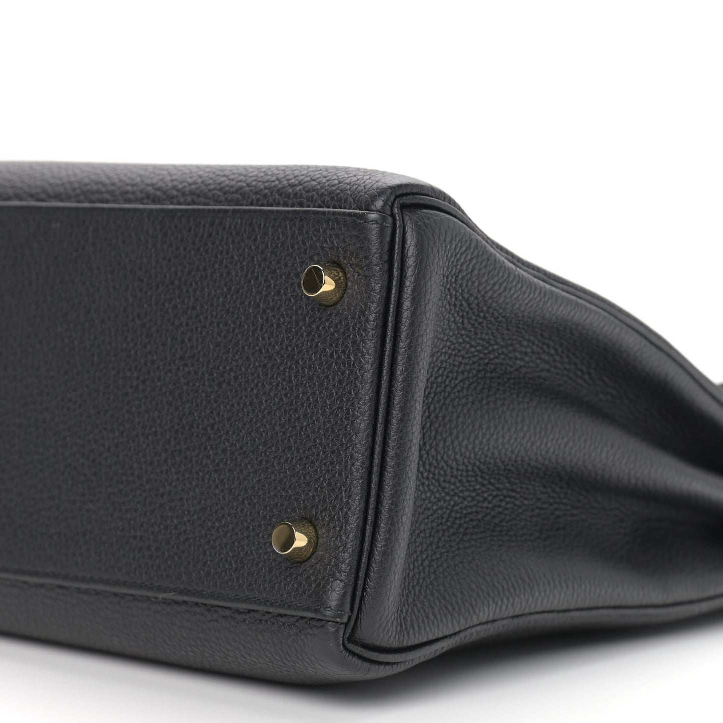 Togo Matte Alligator Kelly Retourne Touch 32 Black