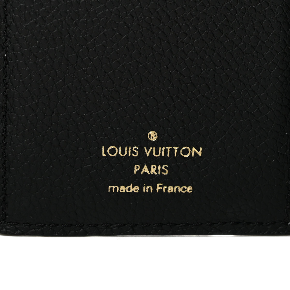 Louis Vuitton Empreinte Monogram Giant Victorine Wallet Black Beige 6 of 9