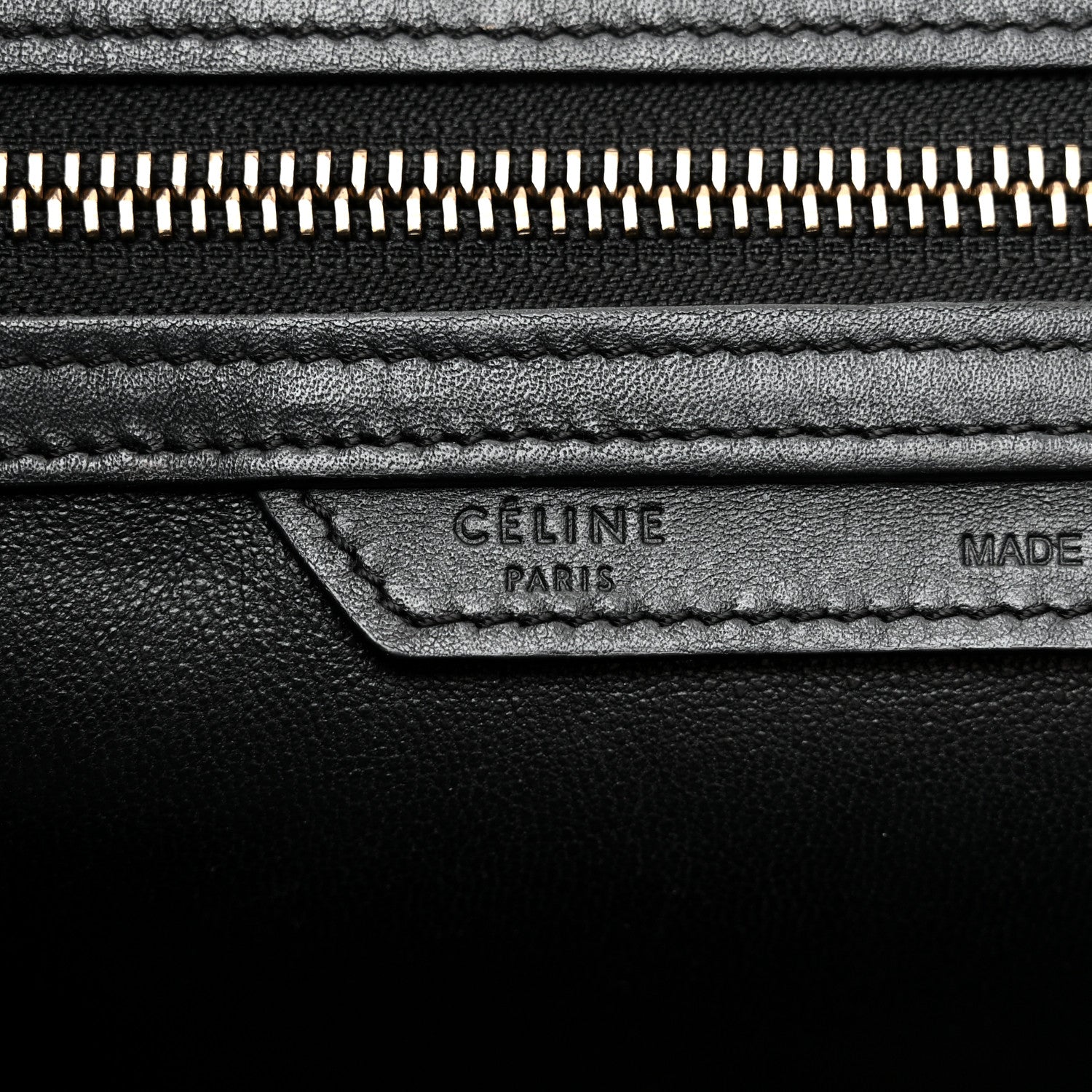 Celine Smooth Calfskin Medium Luggage Black 6 of 25