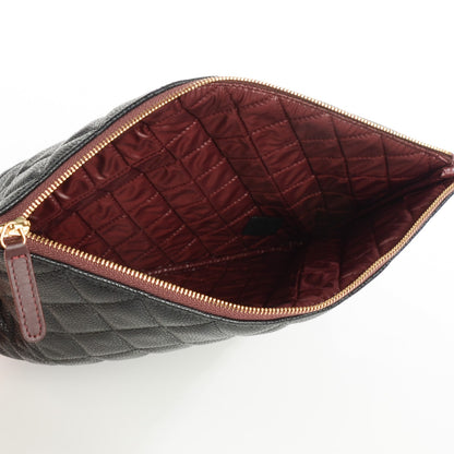 Chanel Caviar Quilted Medium Cosmetic Case Black 6 of 8