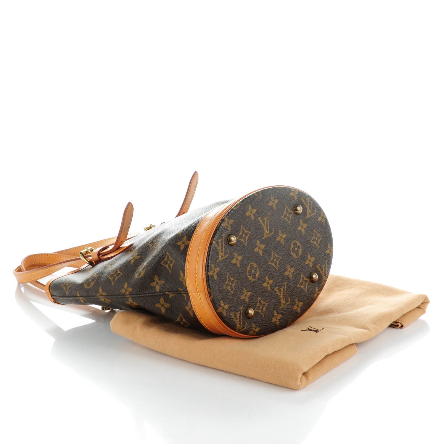 Louis Vuitton Monogram Petit Bucket 23 5 of 8
