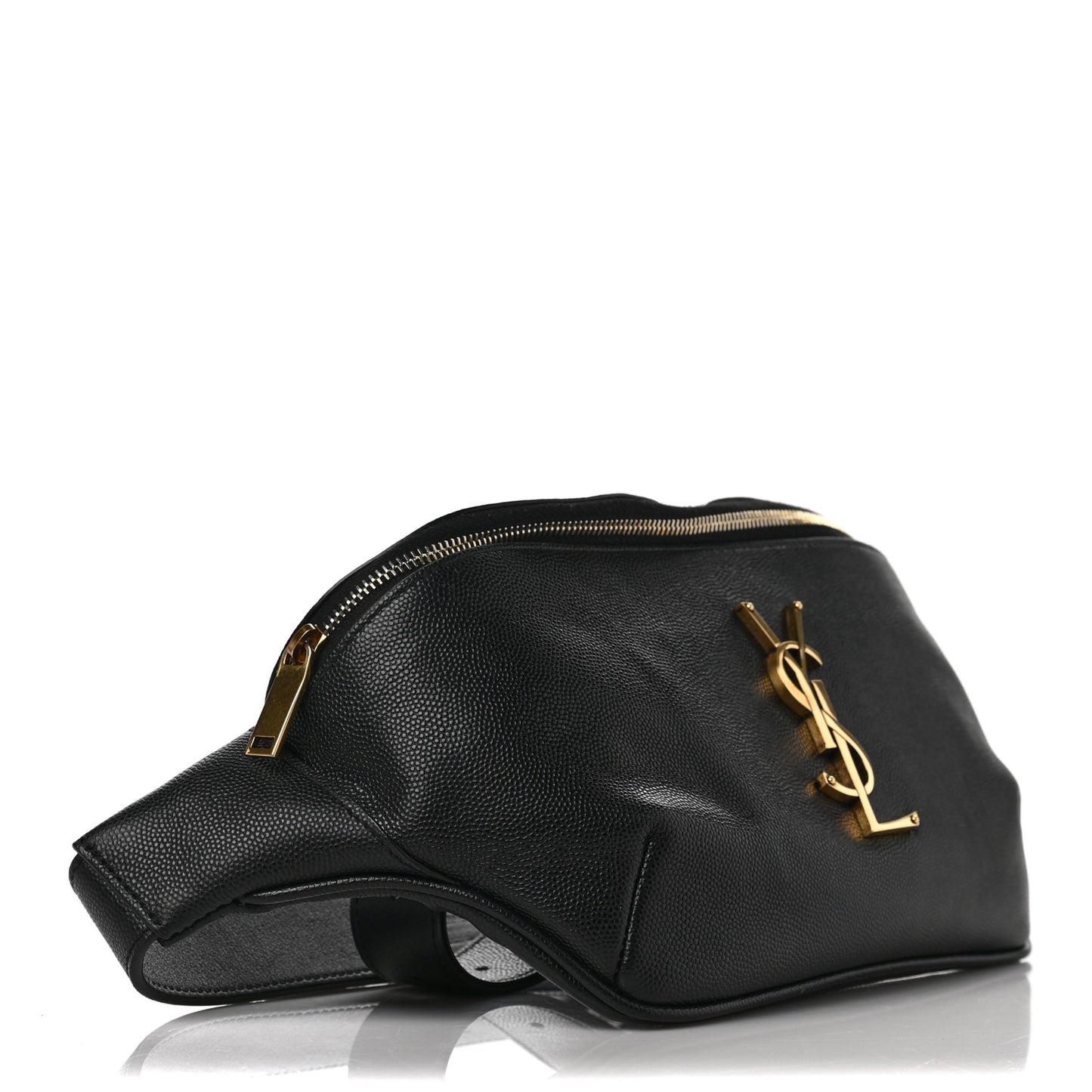 Grain De Poudre Monogram Belt Bag Black