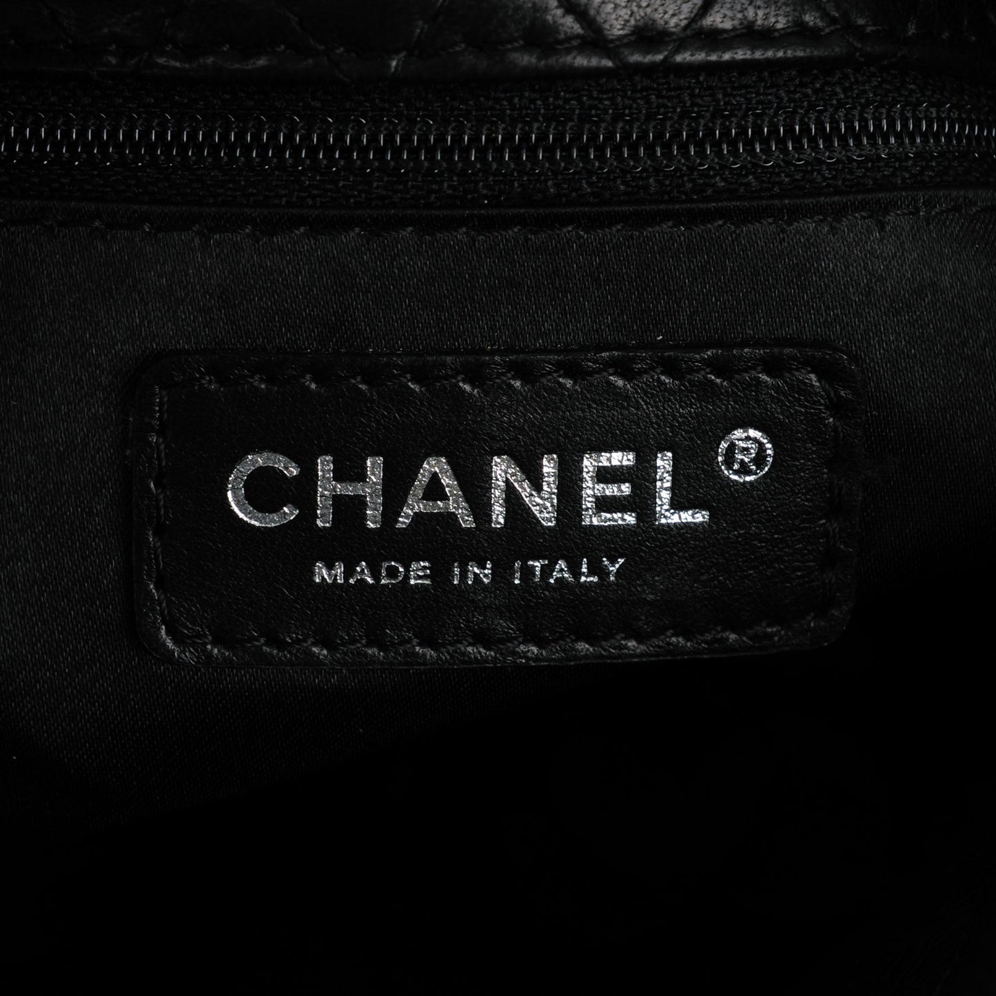 Lambskin Soft and Chain Small Hobo Black