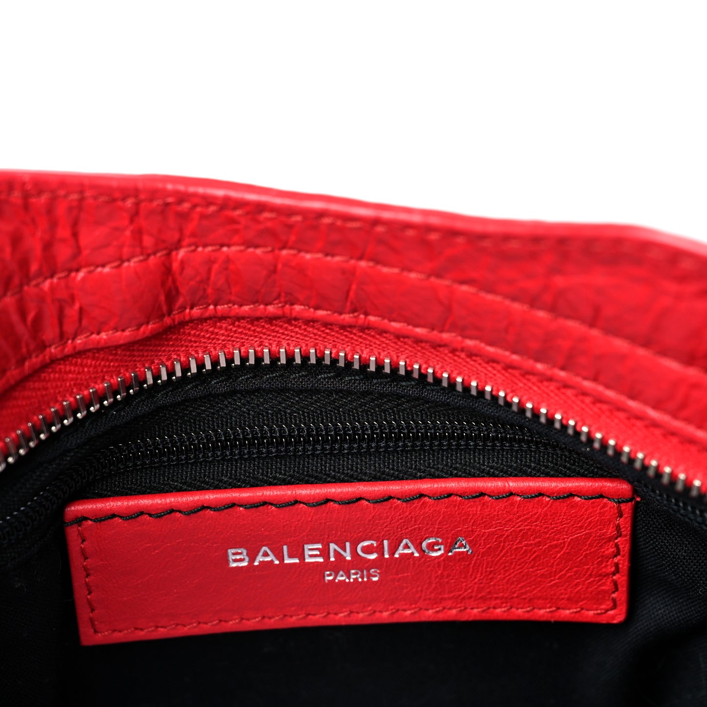 Agneau Giant 12 Silver Hardware Mini City Rouge Cardinal