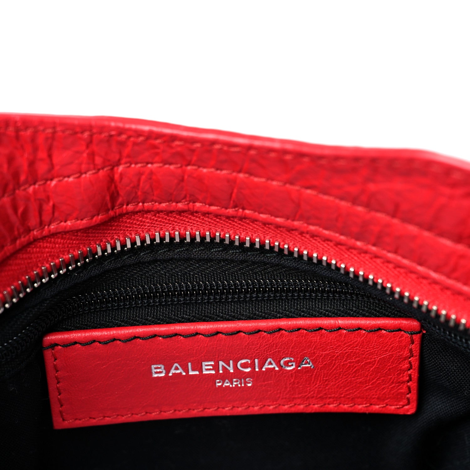 Balenciaga Agneau Giant 12 Silver Hardware Mini City Rouge Cardinal 6 of 9