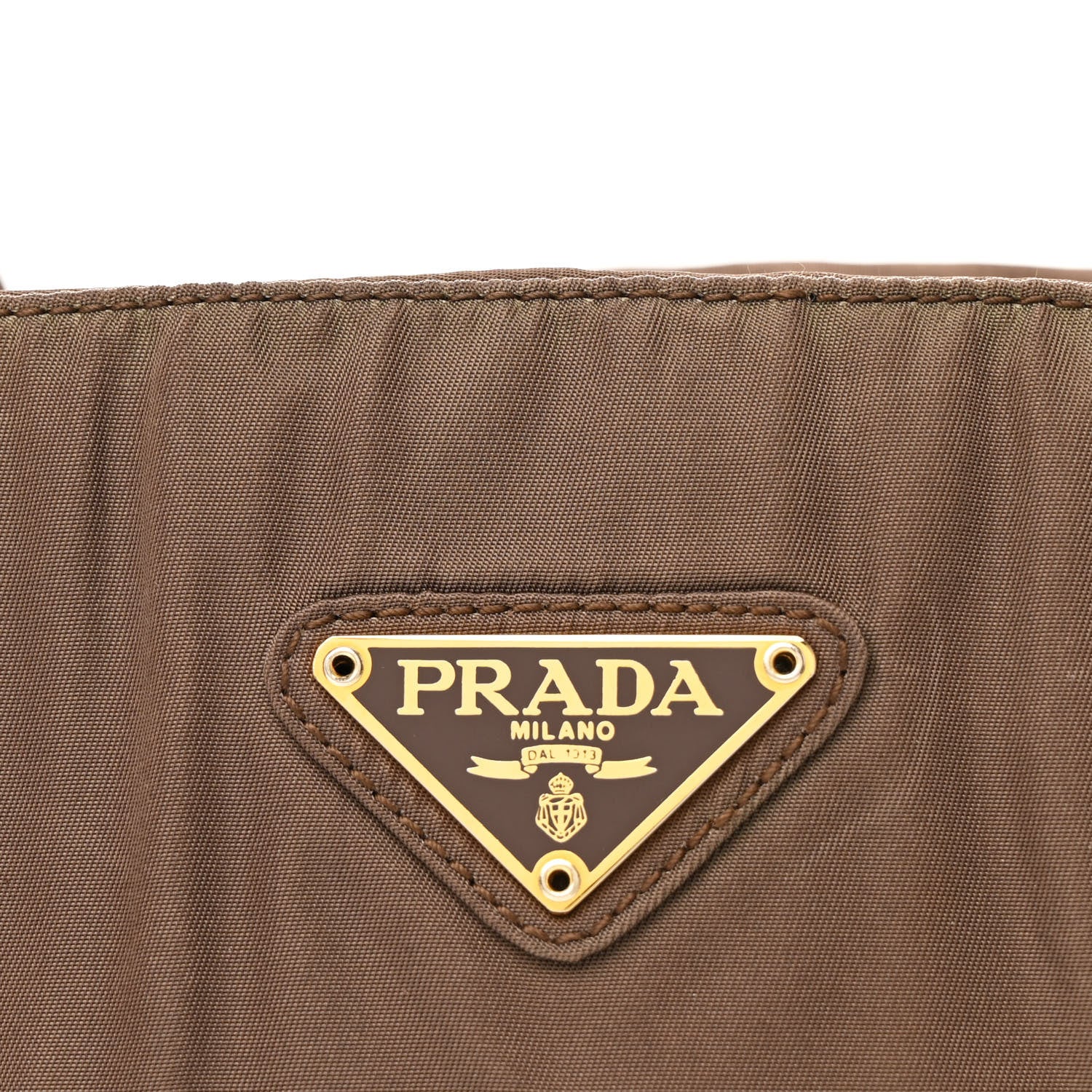 Prada Tessuto Nylon Catena Shoulder Bag Antilope 8 of 14