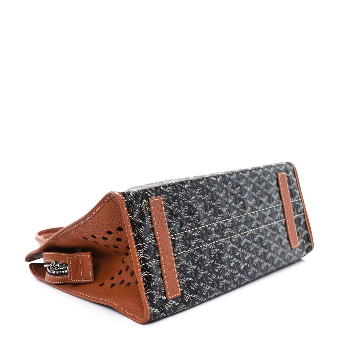 Goyardine Sac Hardy Pet Carrier PM Black Gold