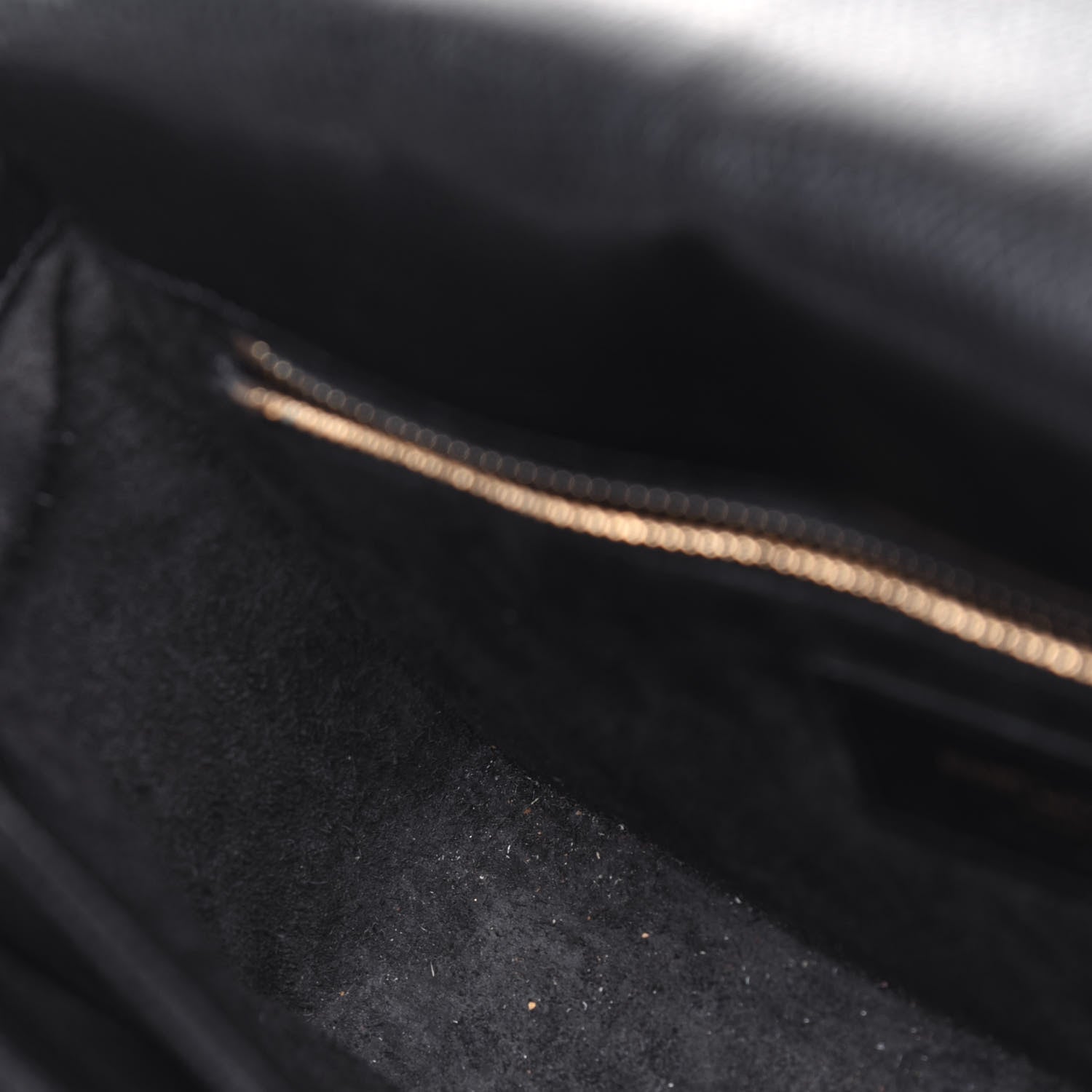 Saint Laurent Textured Calfskin Medium Classic Monogram Universite Bag Black 8 of 24