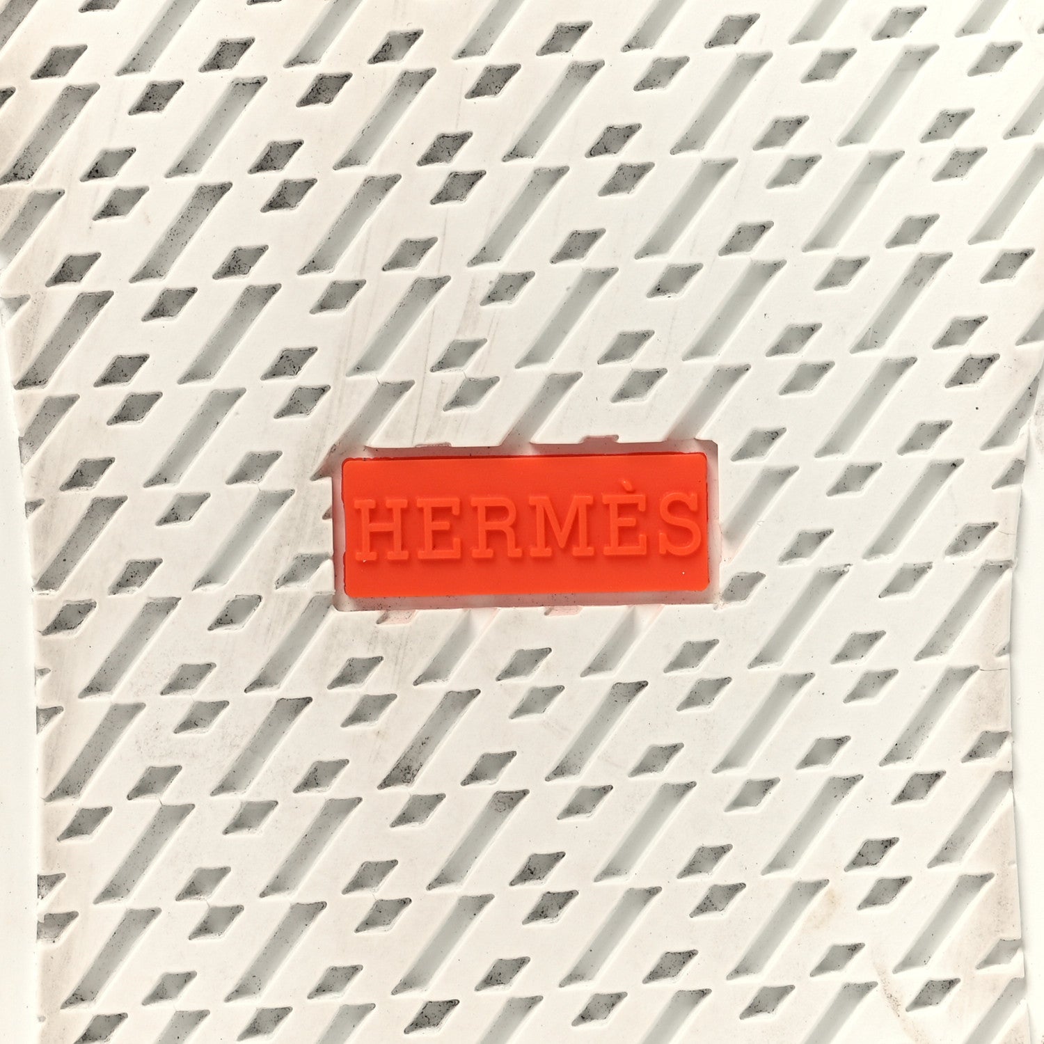 Hermes Calfskin Day Sneakers 37.5 White 7 of 10