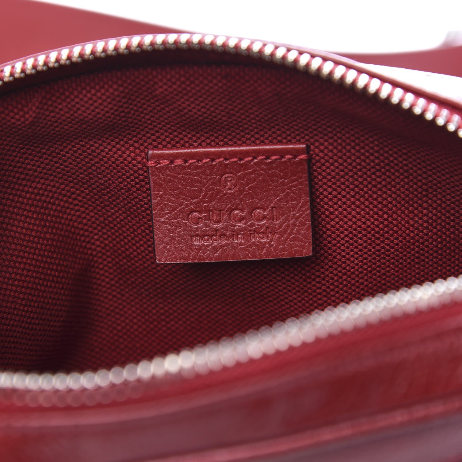 Gucci Fluffy Calfskin Mini Morpheus Belt Bag 90 36 Red 6 of 11