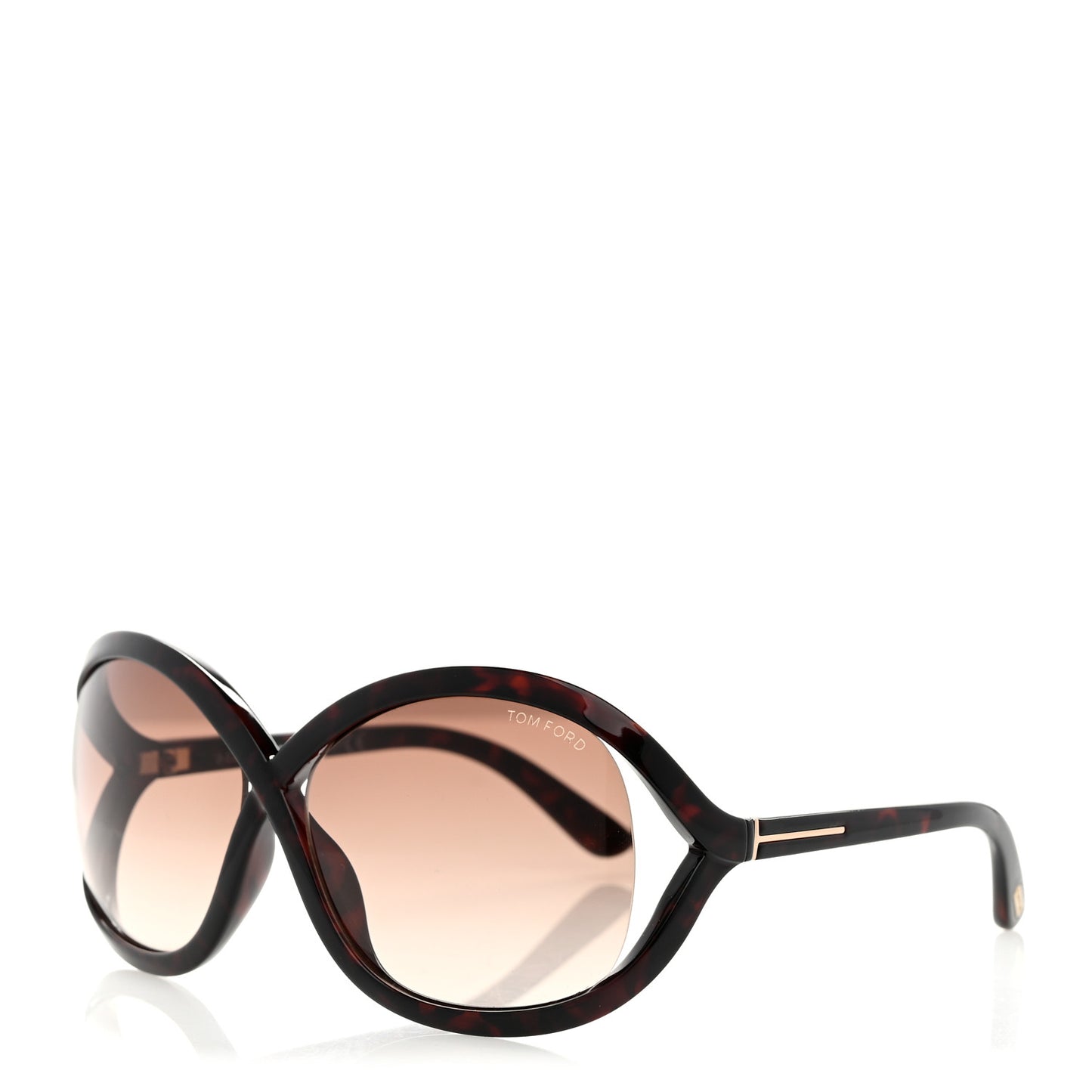 Sandra Crossover Sunglasses TF297 Havana Brown