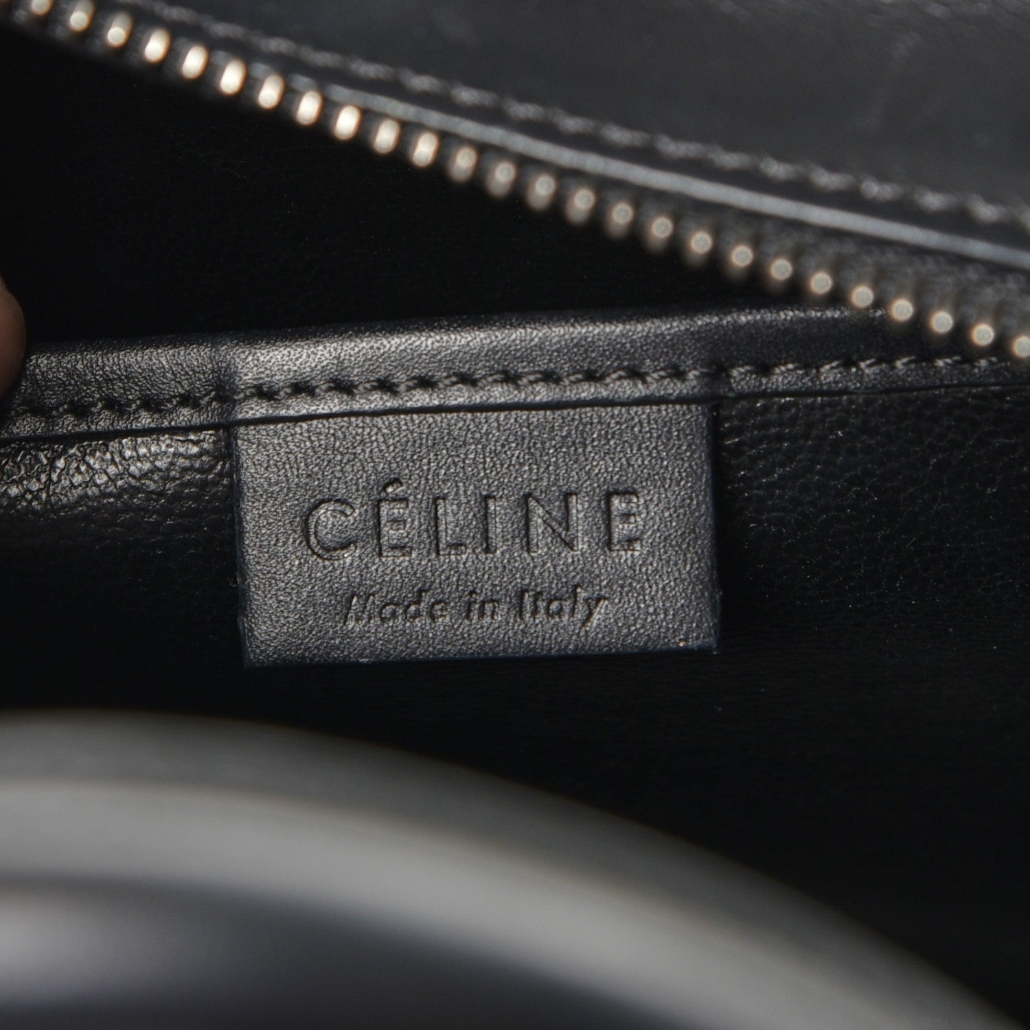 Celine Baby Grained Calfskin Nano Tri-Color Luggage Anthracite 7 of 8