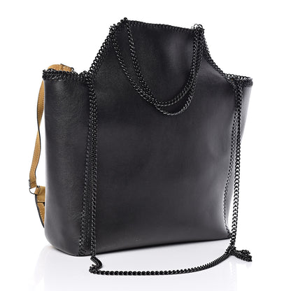 Stella McCartney Alter Nappa Mini Falabella Reversible Tote Black 3 of 10