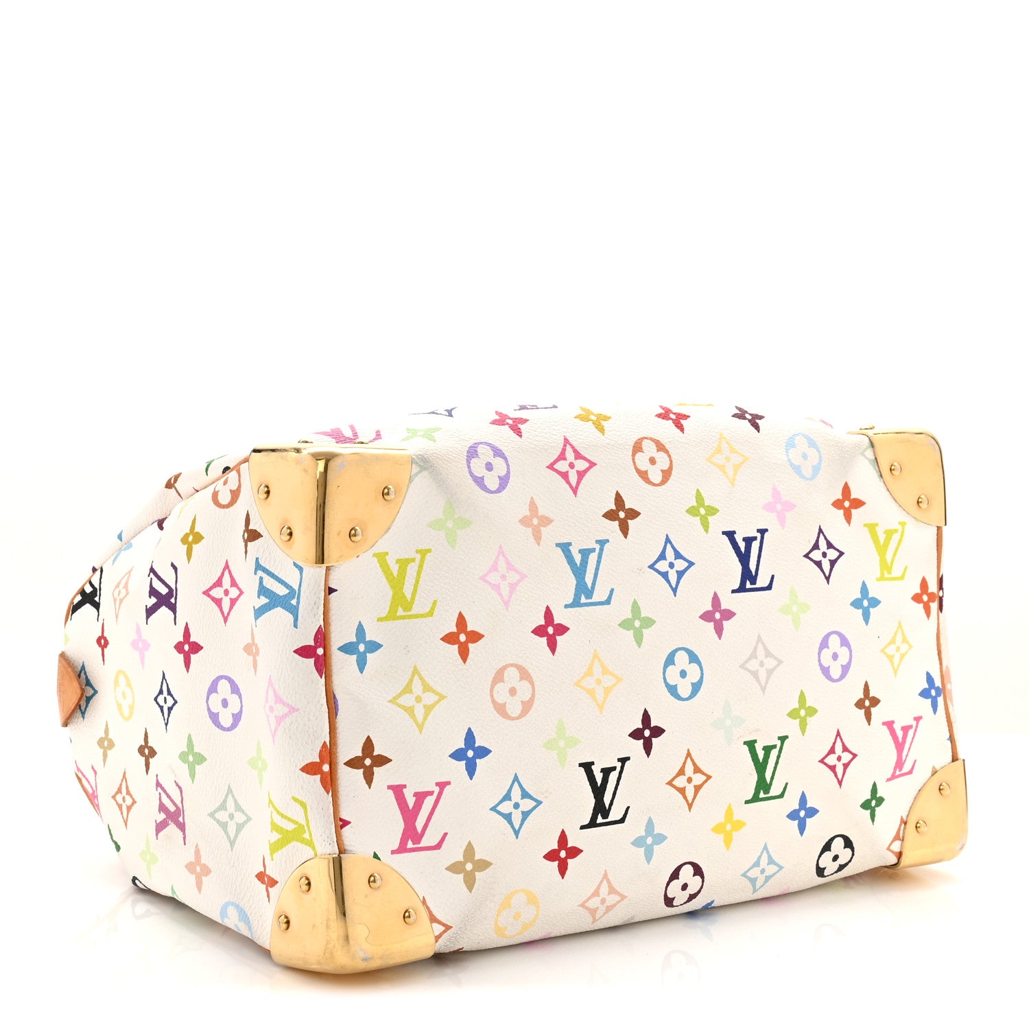 Louis Vuitton Monogram Multicolor Speedy 30 White 4 of 14