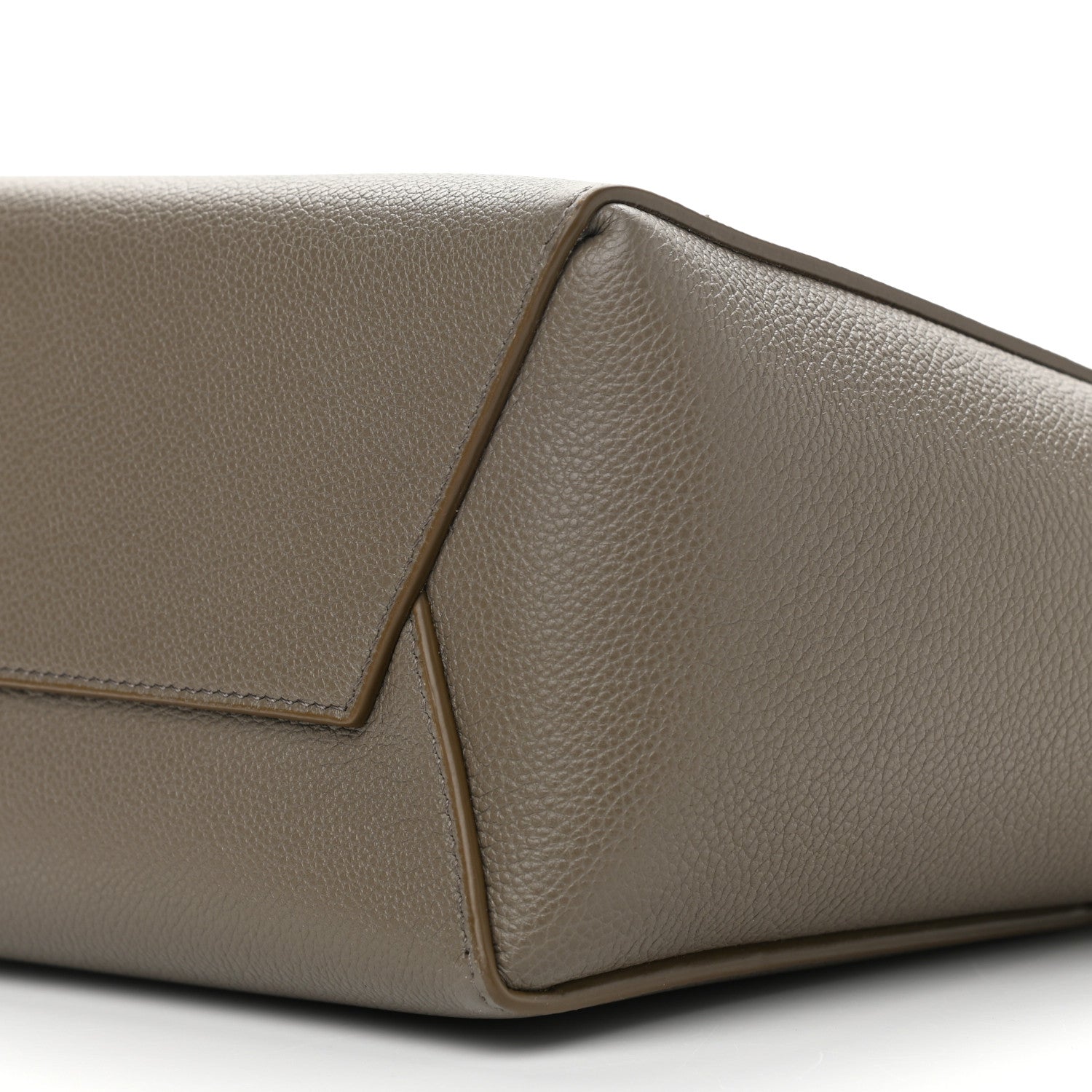 Celine Soft Grained Calfskin Small Sangle Bucket Bag Taupe 9 of 9