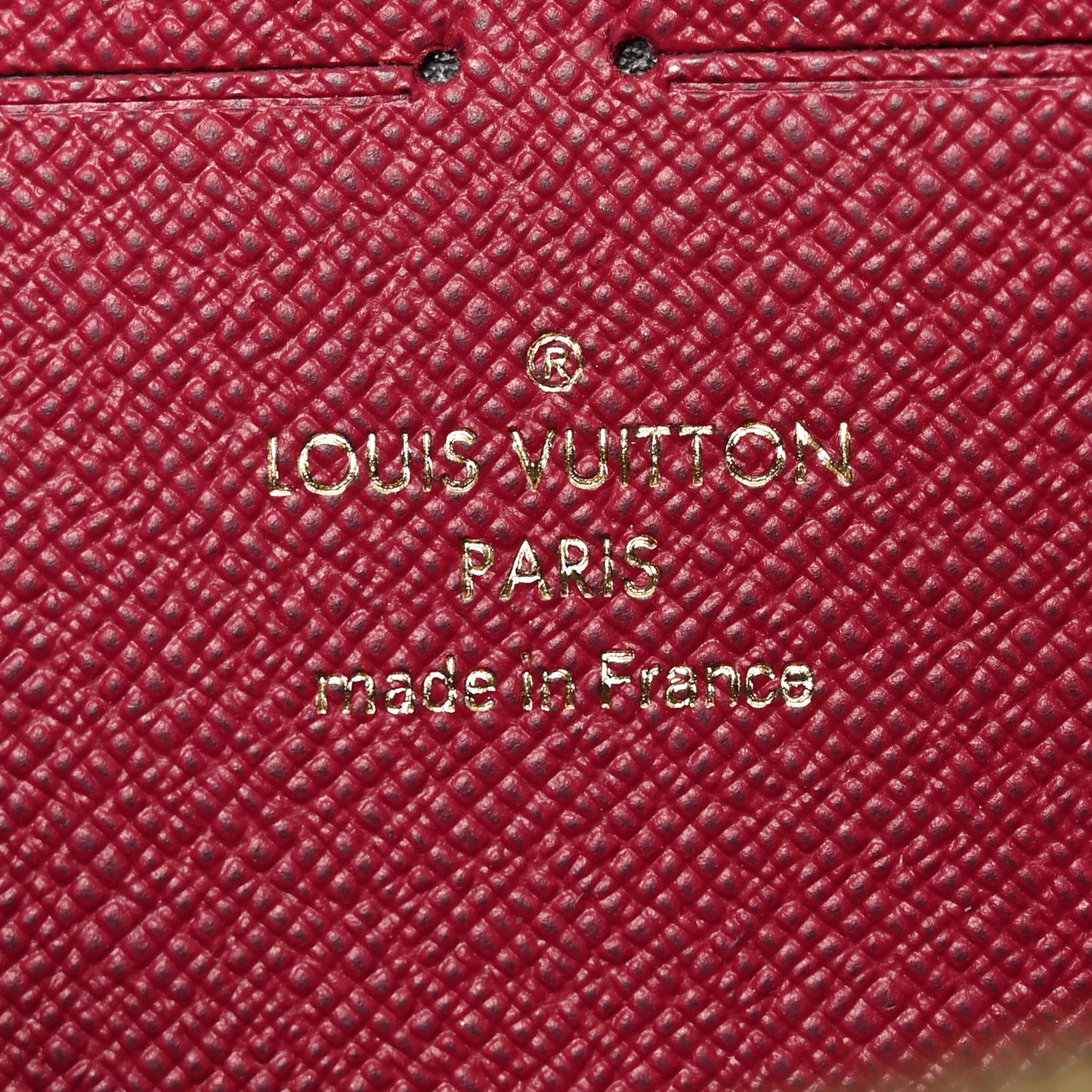Monogram Clemence Wallet Fuchsia