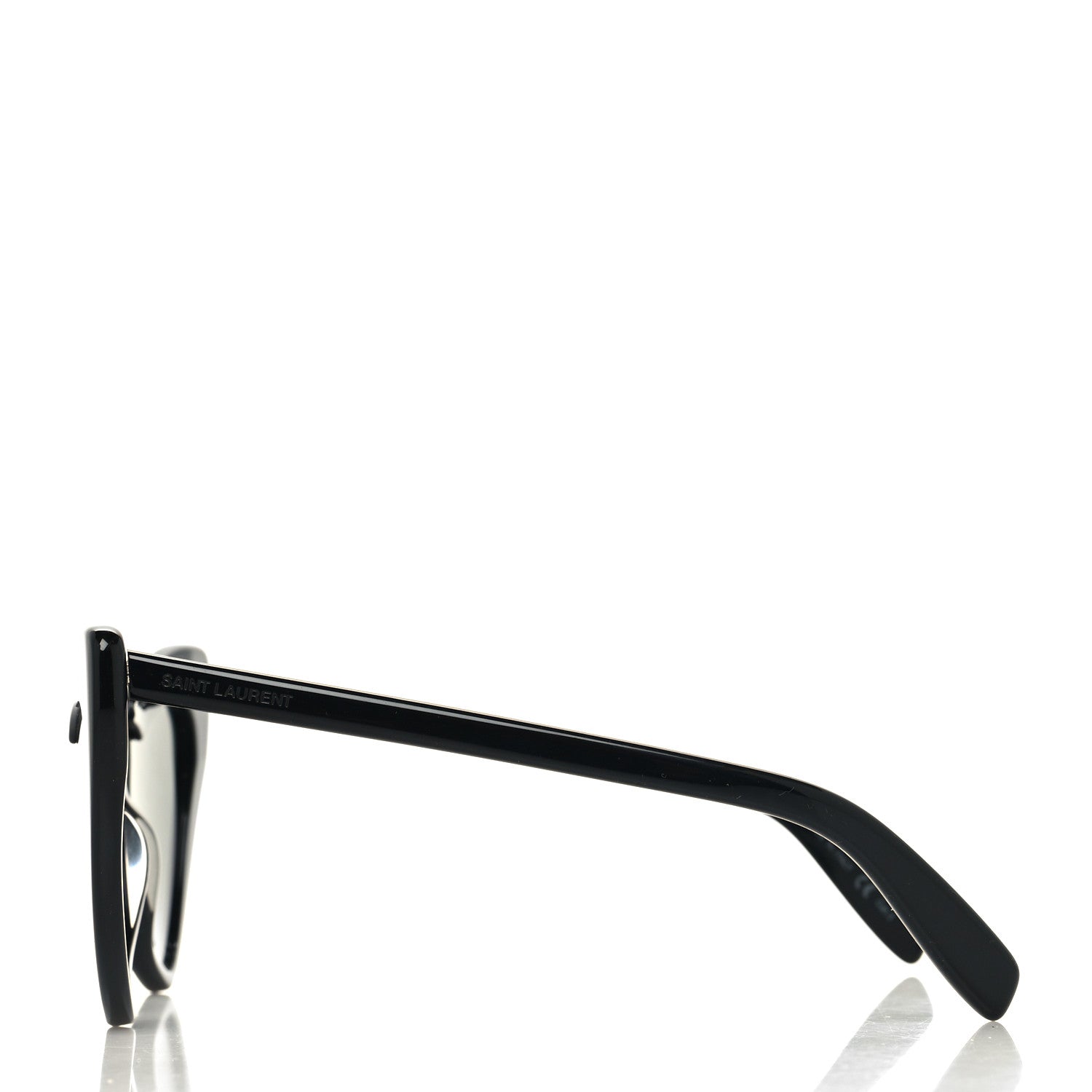 Saint Laurent Acetate Heart Frame Loulou SL181 Sunglasses Black 3 of 7
