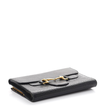 Gucci Calfskin Horsebit Wallet Black 4 of 19