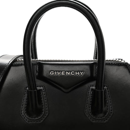 Givenchy Shiny Lord Calfskin Mini Antigona Black 8 of 10