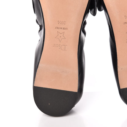 Christian Dior Lambskin Baby-D Ballerina Flats 39.5 Black 6 of 13