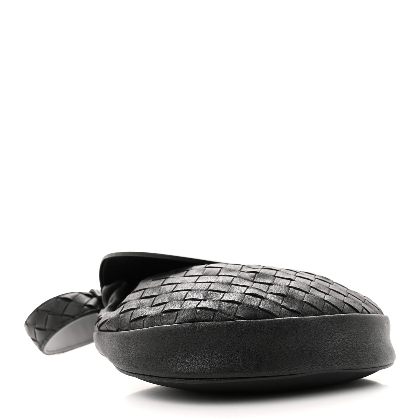 Nappa Intrecciato Belt Bag Nero Black