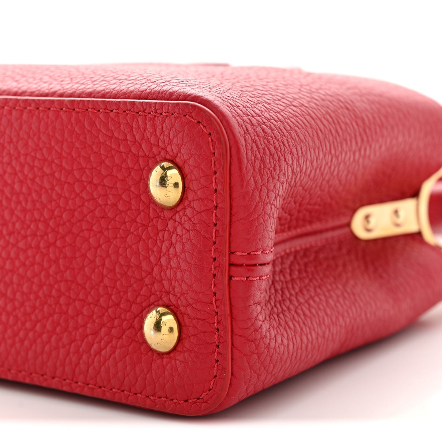Taurillon Mini Capucines Scarlet