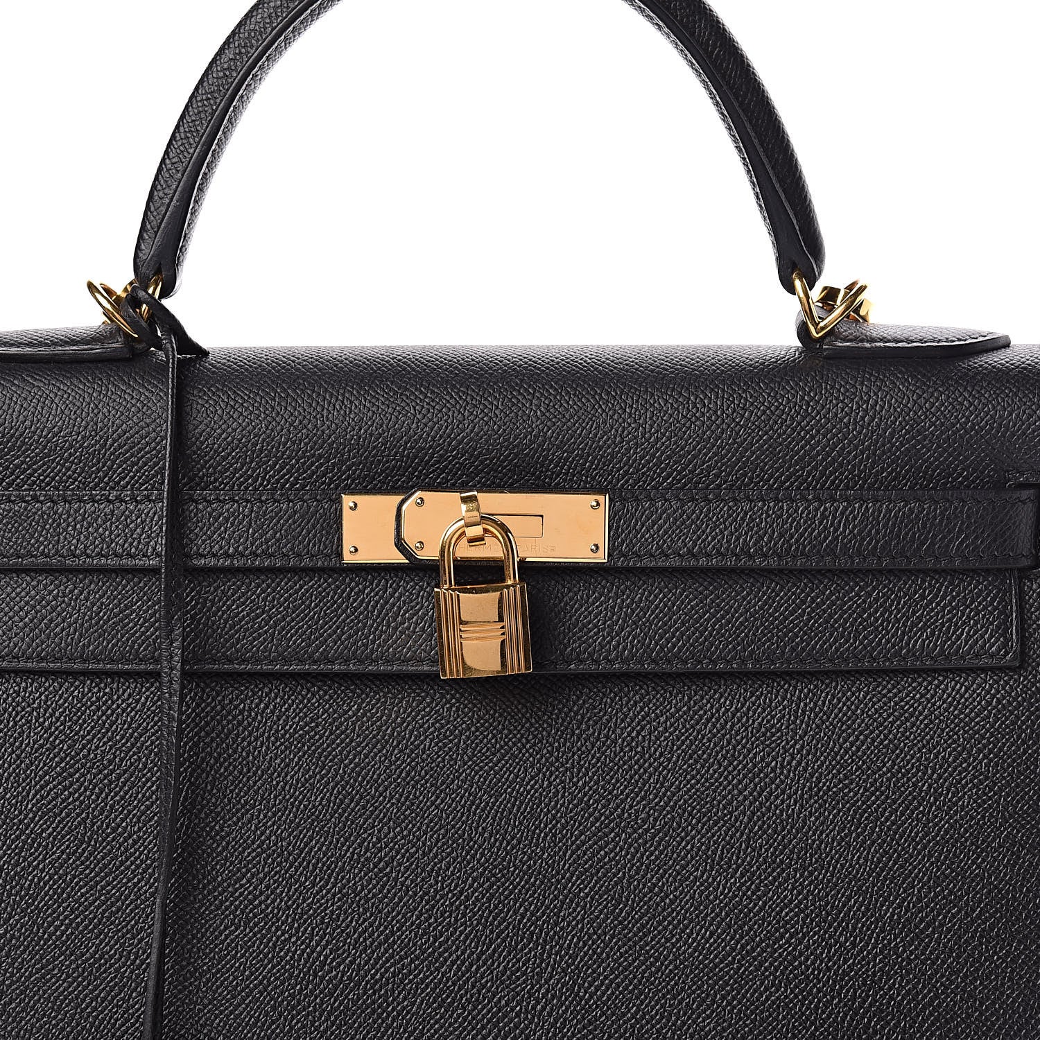 Hermes Epsom Kelly Sellier 32 Black 5 of 10