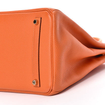 Hermes Togo Birkin 35 Orange 10 of 11