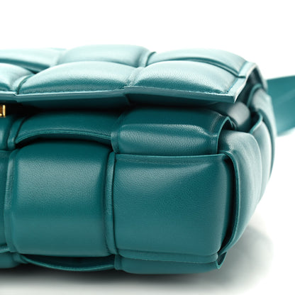 Bottega Veneta Nappa Maxi Intreccio Padded Cassette Crossbody Bag Mallard 9 of 9
