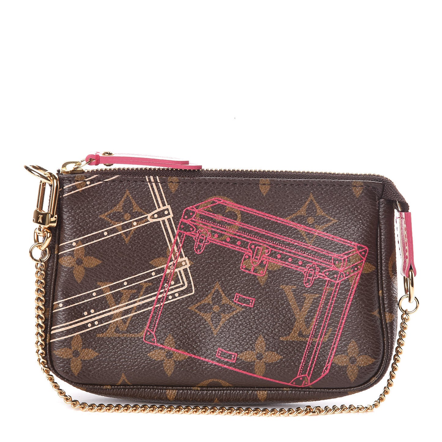 Monogram 2014 Christmas Animation Mini Pochette Accessories