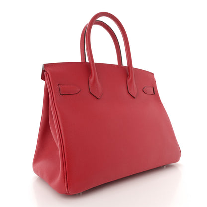Hermes Epsom Birkin 30 Rouge Casaque 3 of 13