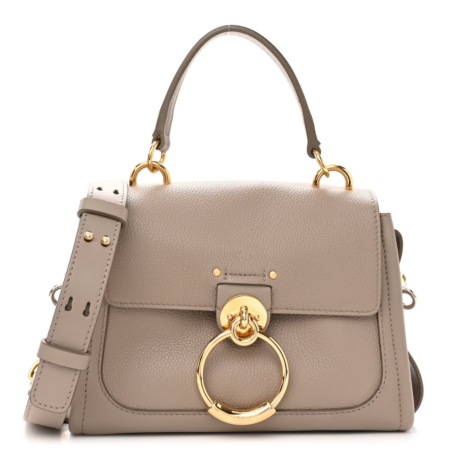 Chloe Calfskin Mini Tess Day Bag Motty Grey 1257001 – FASHIONPHILE