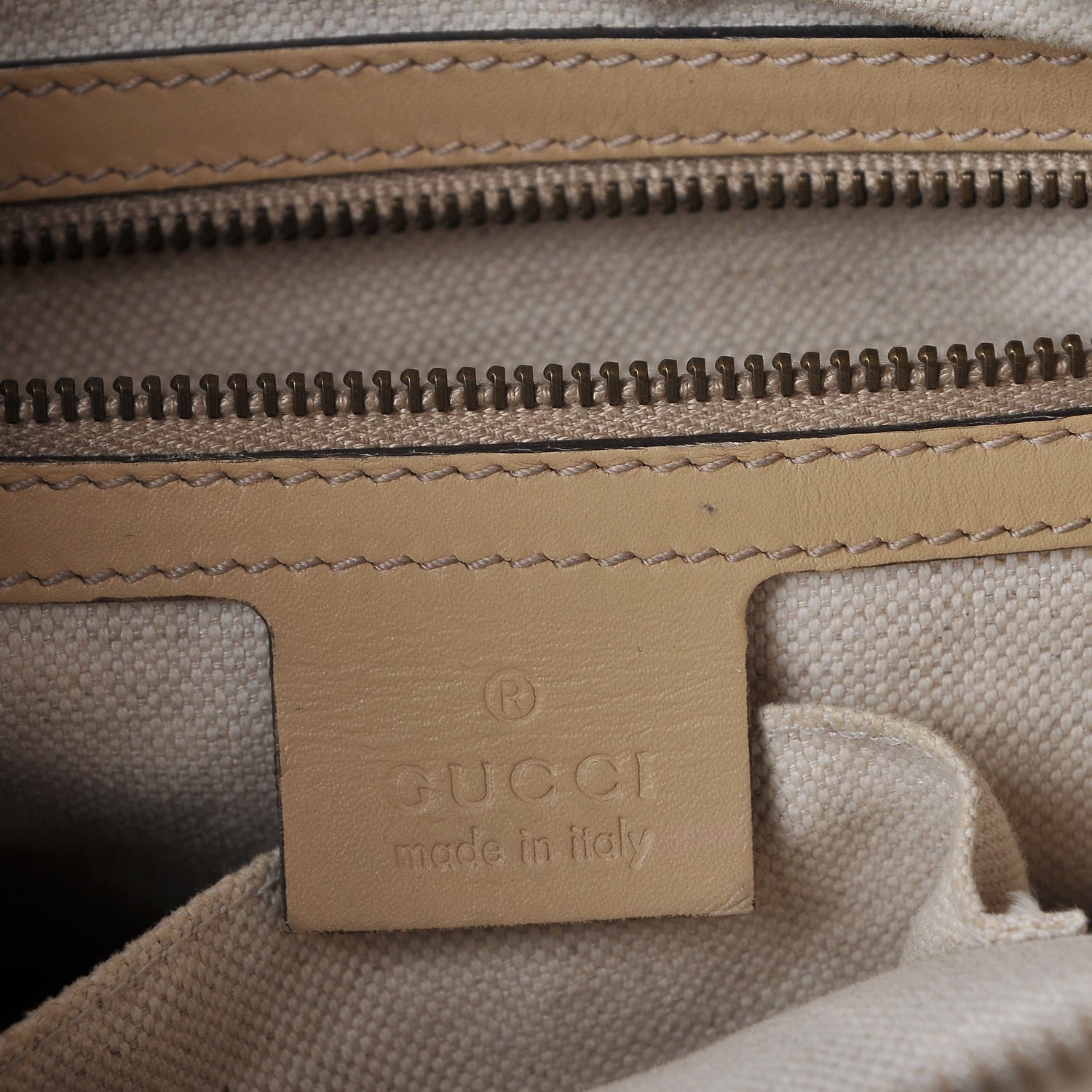 Gucci Monogram Lurex Small Scarlett Studded Interlocking G Hobo Bronze 6 of 11