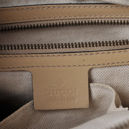 Gucci Monogram Lurex Small Scarlett Studded Interlocking G Hobo Bronze 6 of 11