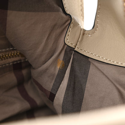 Burberry Calfskin Satchel Limestone 7 of 14