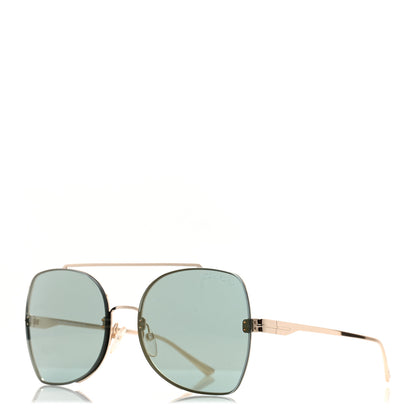 Tom Ford Scout Sunglasses TF656 Gold 1 of 8