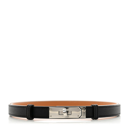 Hermes Epsom Kelly Belt Black 1 of 4