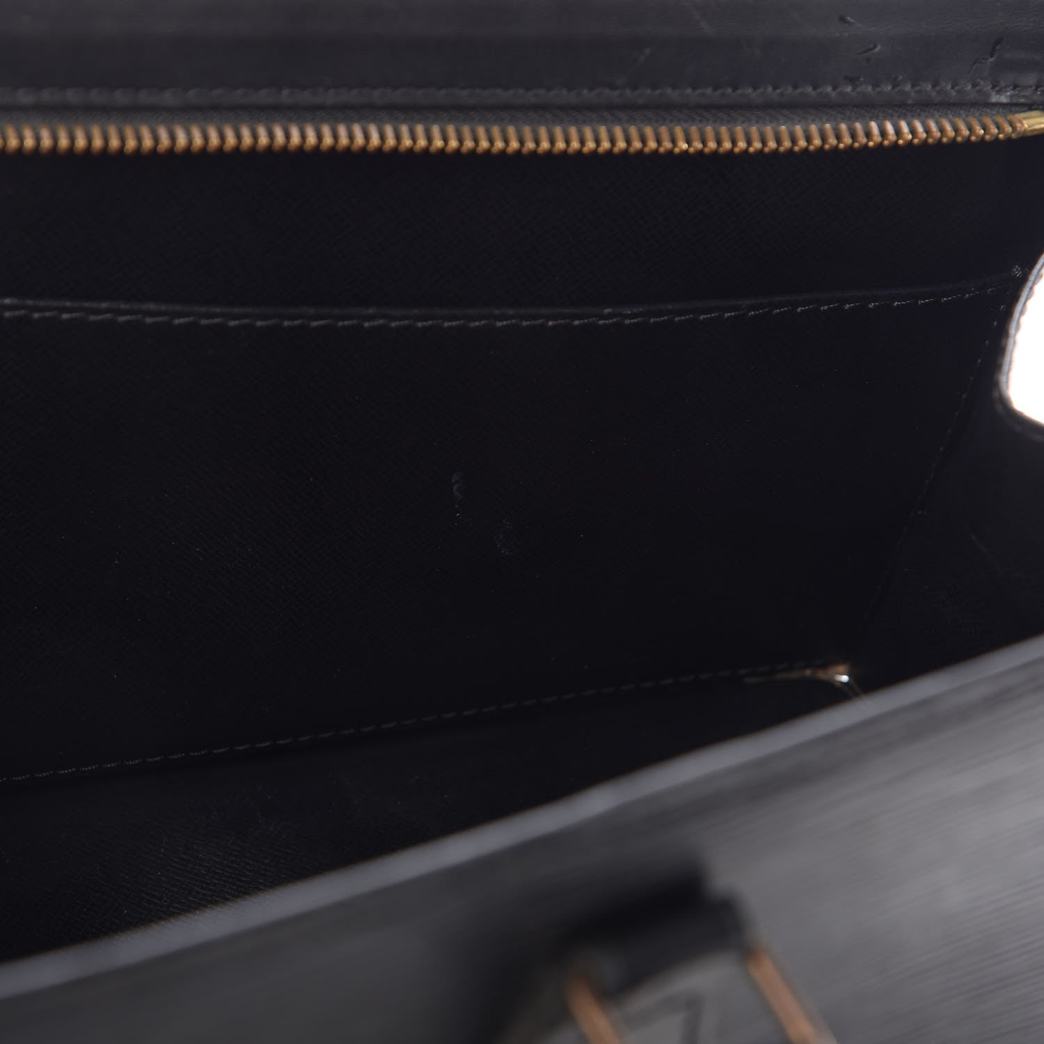 Louis Vuitton Epi Sac Triangle Black 9 of 32