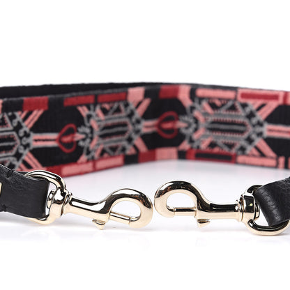 Valentino Garavani Canvas Loveblade Embroidered Rockstud Guitar Strap Multicolor 3 of 5