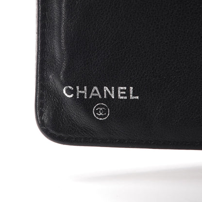 Chanel Caviar Timeless CC Zipped Pocket Wallet Black 6 of 9