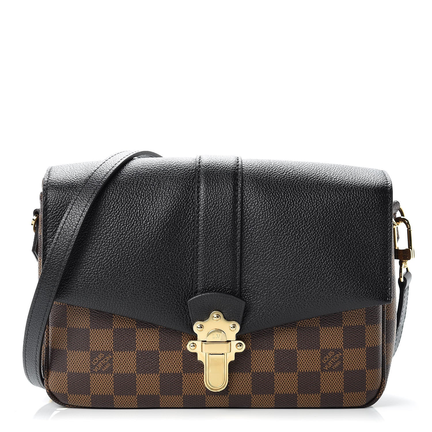 Louis Vuitton Damier Ebene Clapton Black 1 of 10