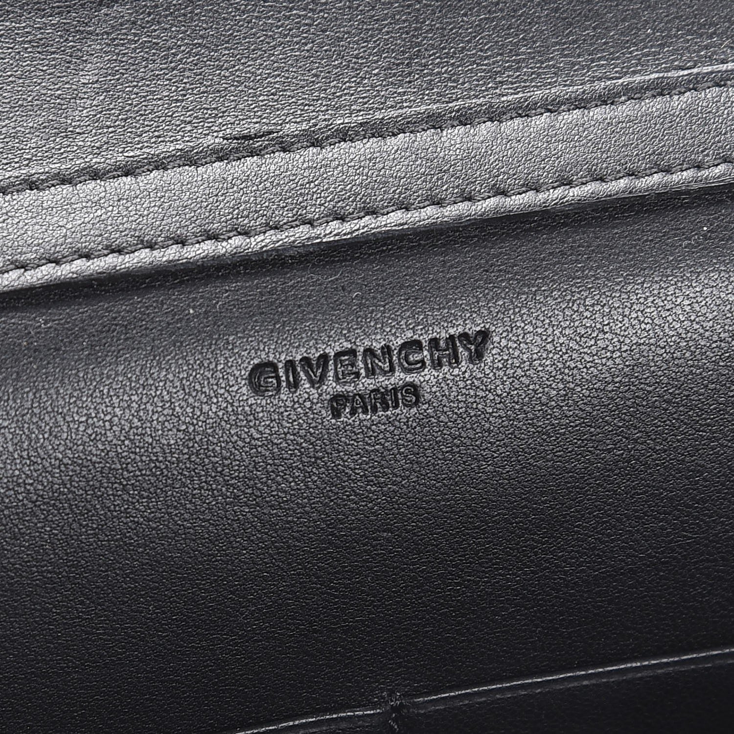 Givenchy Suede Calfskin Egyptian Print Mini Pandora Chain Wallet Multicolor 6 of 6
