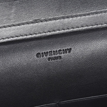 Givenchy Suede Calfskin Egyptian Print Mini Pandora Chain Wallet Multicolor 6 of 6