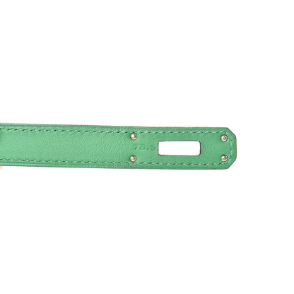 Hermes Swift Kelly Cut Clutch Pochette Bambou 6 of 9