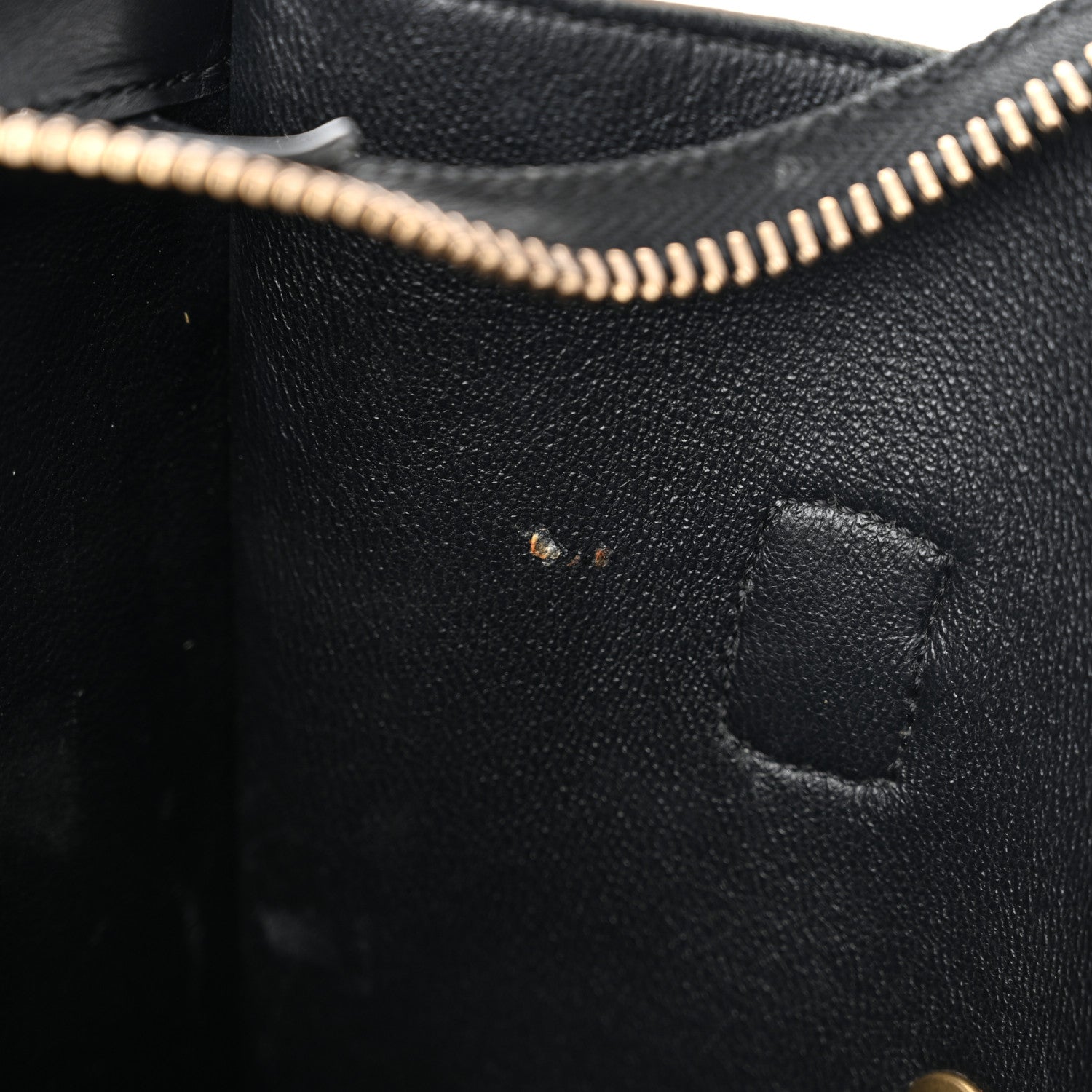 Celine Textured Calfskin Micro Tri-Color Luggage Olive 12 of 13