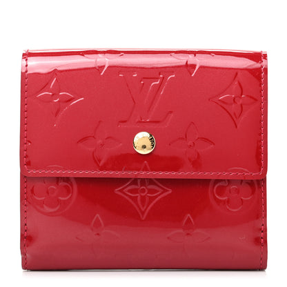 Louis Vuitton Vernis Elise Wallet Pomme D'Amour 1 of 7