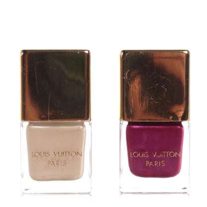 Louis Vuitton Vernis Nail Polish Set Beige Berry 1 of 4