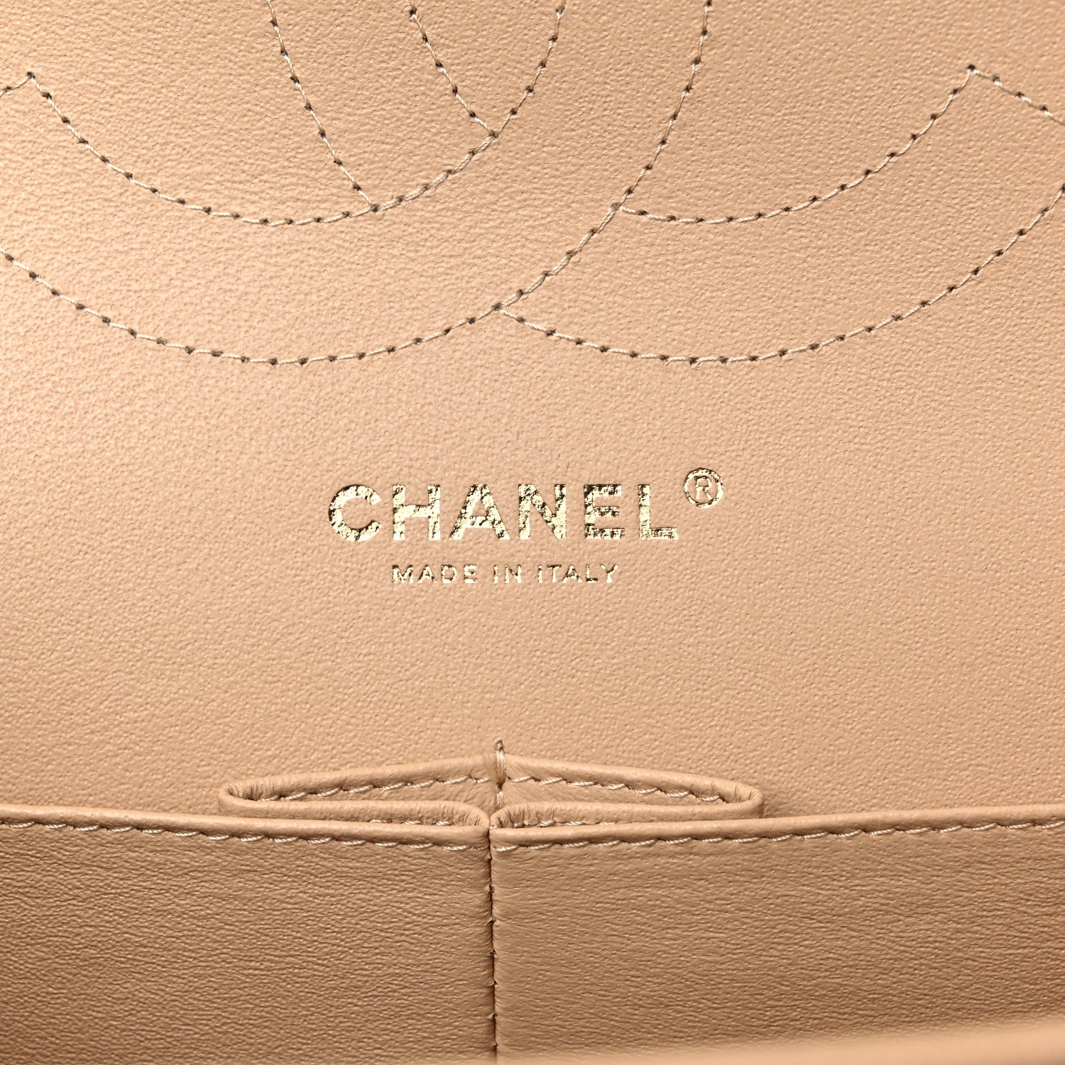Chanel Caviar Quilted Jumbo Double Flap Beige Clair 6 of 9