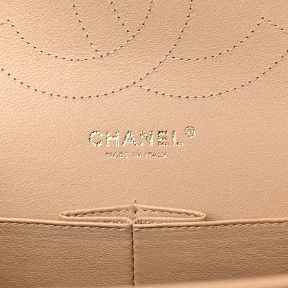 Chanel Caviar Quilted Jumbo Double Flap Beige Clair 6 of 9