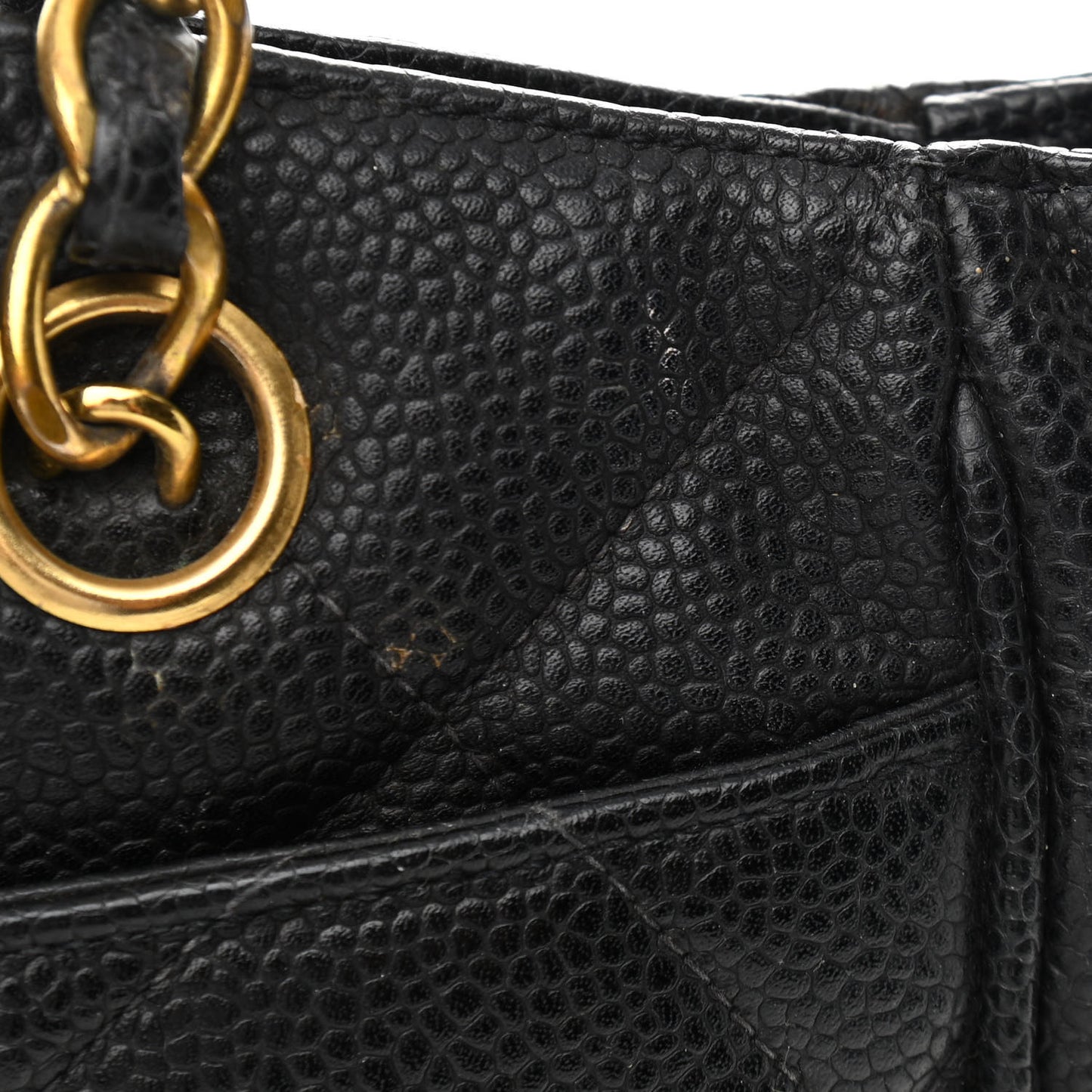 Caviar Shopper Tote Black